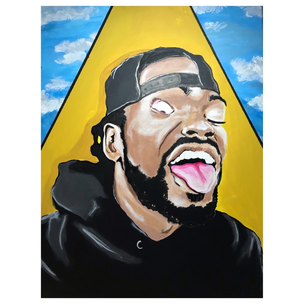 Method Man, Wu Tang Clan 18x24 Original Painting